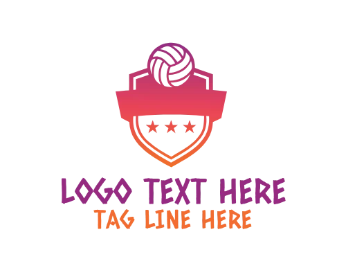 Volleyball Energy Logo