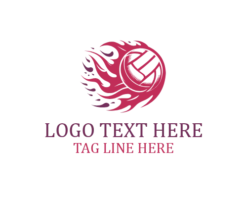 Volleyball Ring Logo