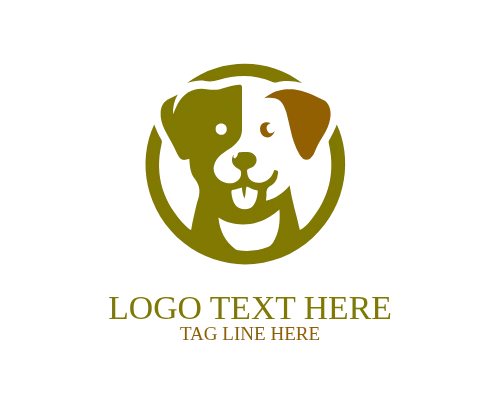 Wagging Tail Dog Logo