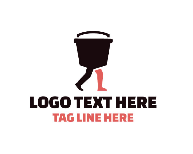 Walking Bucket Cleaning Best Logo