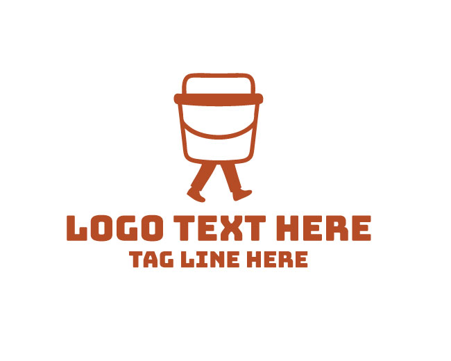 Walking Bucket Home Service Logo