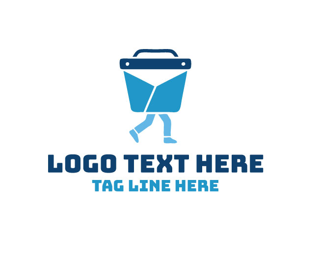 Walking Bucket Work Logo