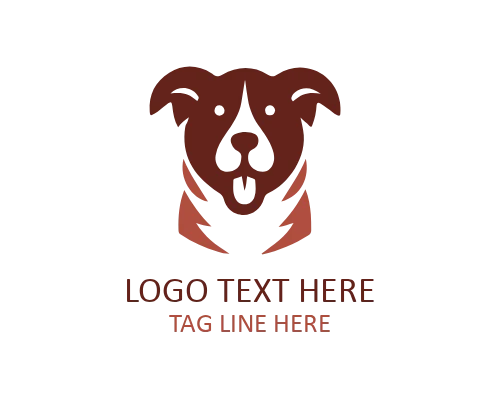Walking Doggy Pet Logo