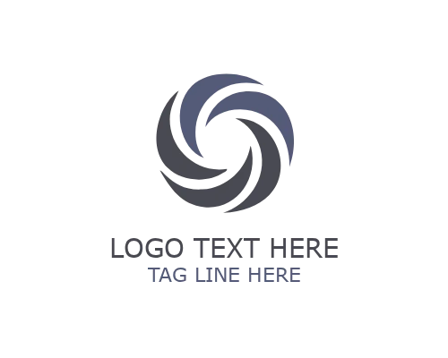 Warm Air Vent Icon Logo