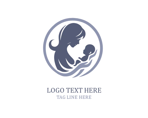  Warm Life Care Mom And Baby Logo