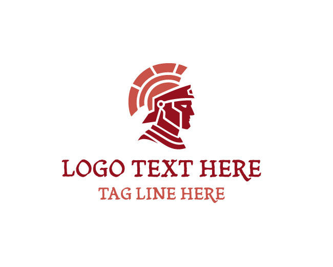 Warrior Face Helmet Logo