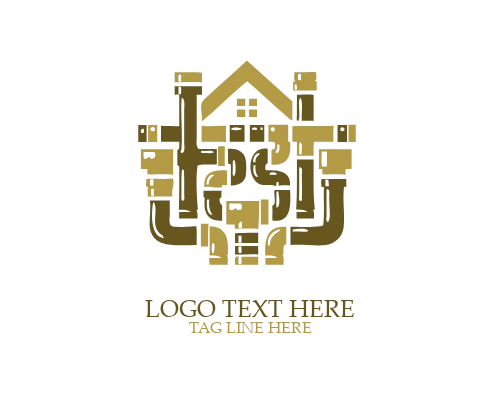 Water Drop Plumbing Logo