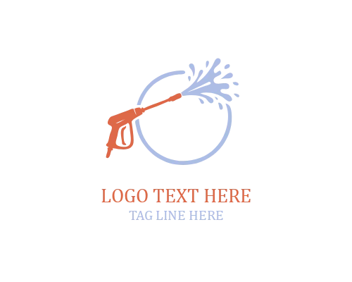  Water Stream Cleaning Logo