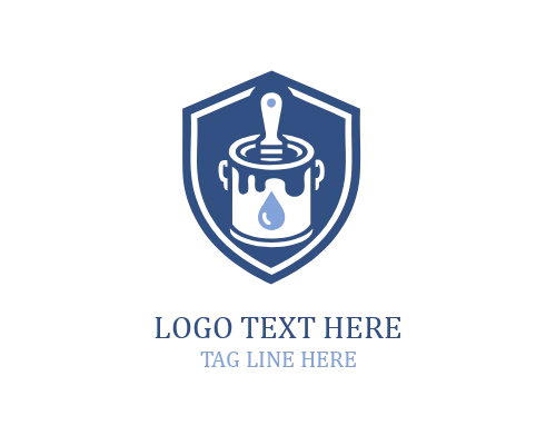 Watercolor Art Painting Logo