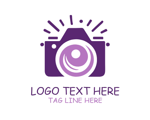 Wedding Film Camera Logo