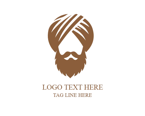  Wedding Turban Logo for Celebrations, Festivities, and Cultural Events