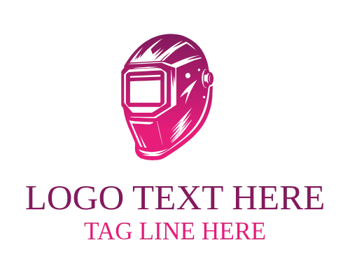 Welding Helmet Shield Logo