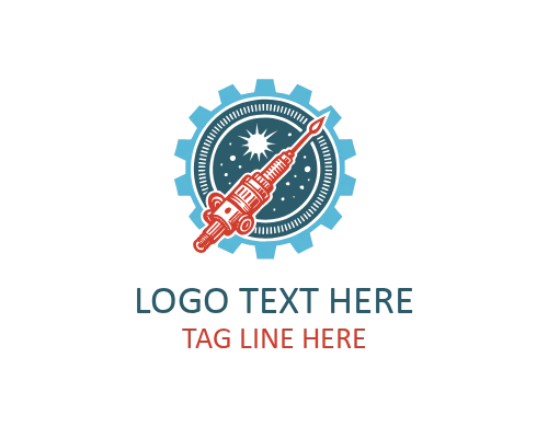Welding Mask Industrial Logo for Metalwork and Safety Branding