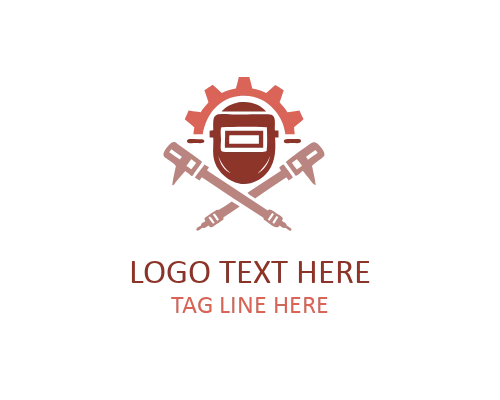 Welding Metalworks Logo for Heavy Industry and Fabrication Branding