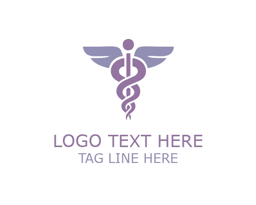 Well Care Caduceus Logo