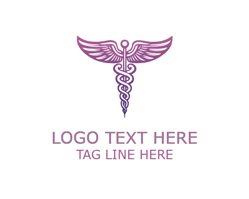 Well Care Plus Caduceus Logo