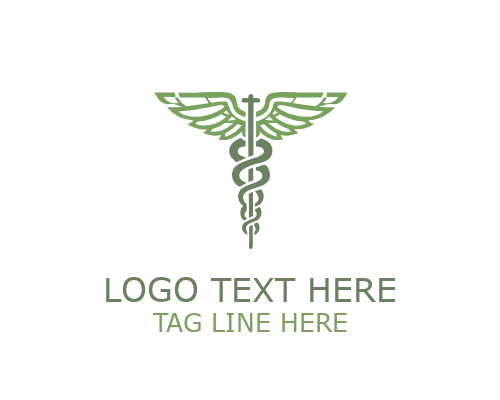 Well Way Caduceus Logo