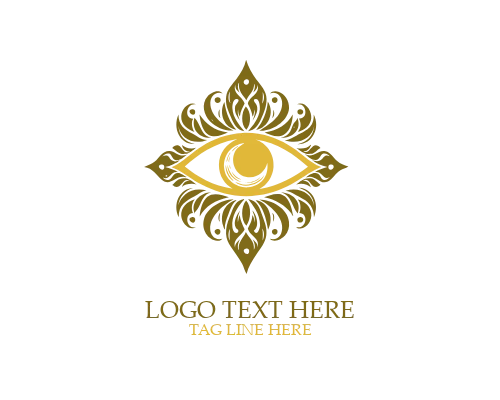 Wellness Boho Eye Logo