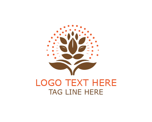 Wellness Leaf Balance Logo for Holistic Health and Natural Care Branding