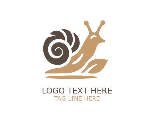 Wellness Snail Logo for Calm Living and Mental Health Brands