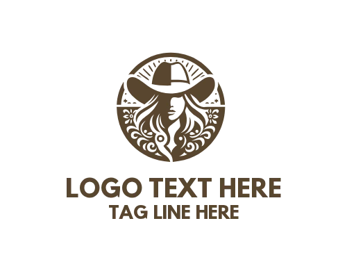 Western Cowgirl Spirit Logo
