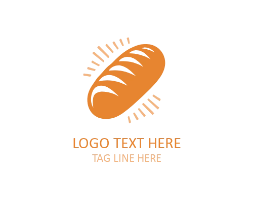 Wheat Bread Emblem Logo
