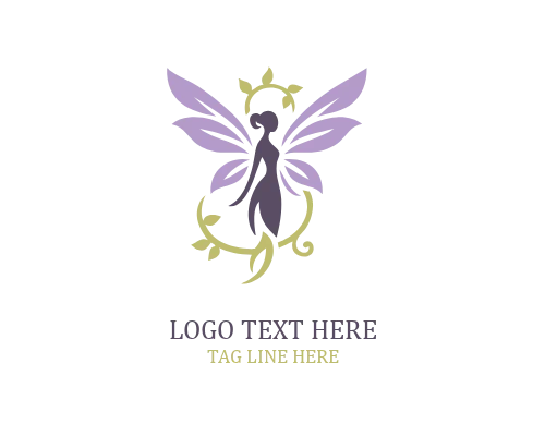 Whispering Wind Fairy Logo