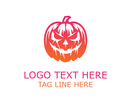 Wicked Grin Pumpkin Logo