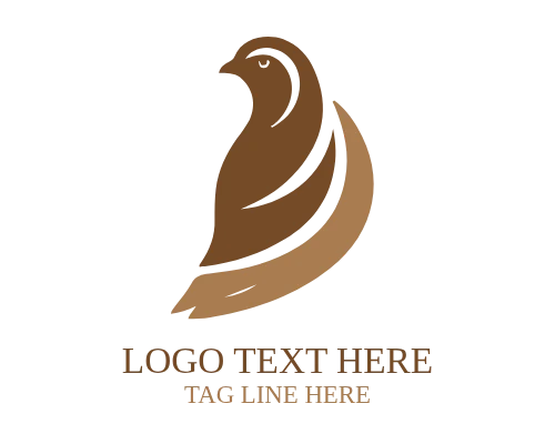 Wild Bird Quail Logo