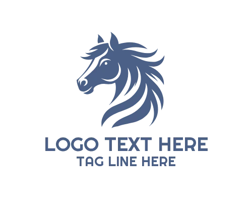 Wild Horse Logo for Nature and Ranch Branding