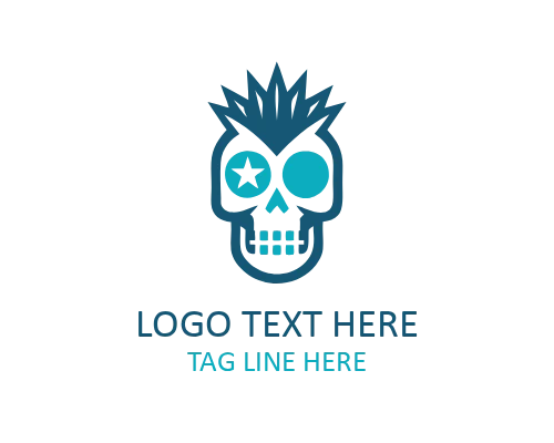 WildFang Punk Skull Logo