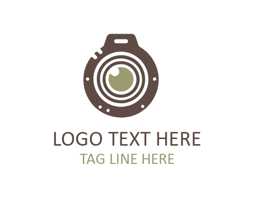 Wildlife Photography Camera Logo