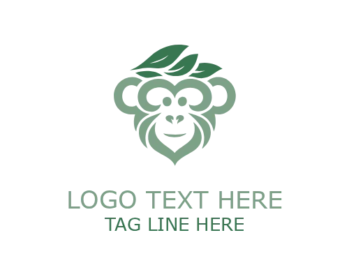 WildSprout Leaf Monkey Logo