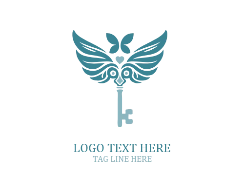 Windbound Wings Key Logo