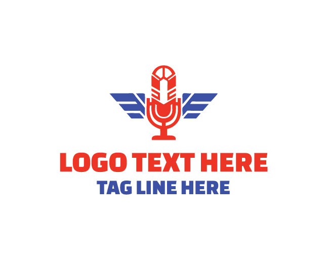 Winged Headset Podcast Logo
