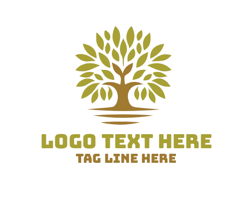  Winter Bare Tree Minimal Nature Logo