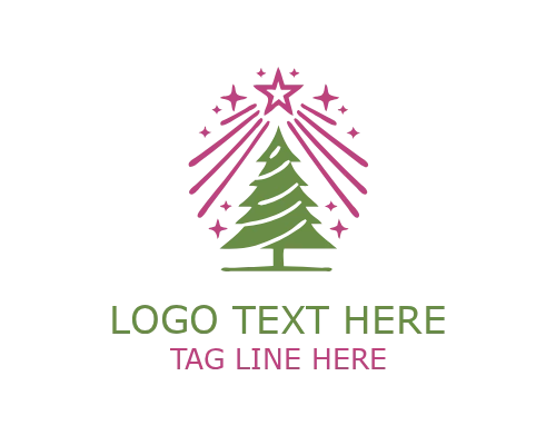 Winter Scarf Christmas Logo for Cozy Holiday and Seasonal Branding