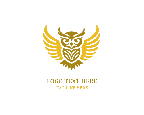 Wisdom Mark Owl Logo