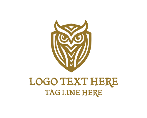 Wise Guardian Owl Logo