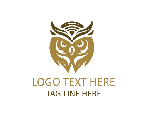 Wise Owl Exploring Ancient Globe Logo