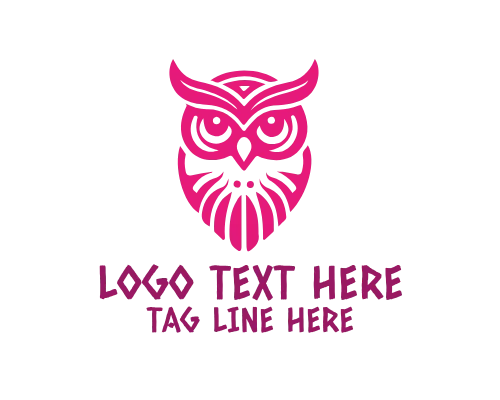 Wise Owl Illuminated by Lantern Reading Ancient Scroll Logo