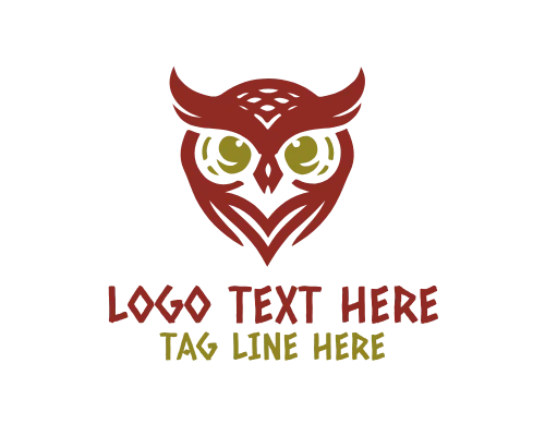 Wise Owl on Glowing Open Book Logo