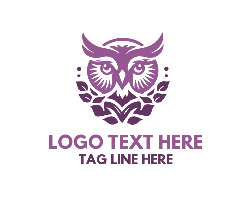 Wise Owl Writing on Open Book Logo