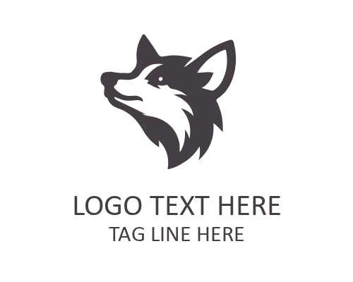 Wolf Head Logo for Modern Identity