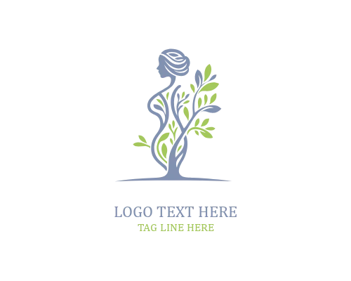 Women Tree Balance Logo