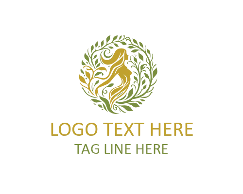 Women Tree Beauty Logo