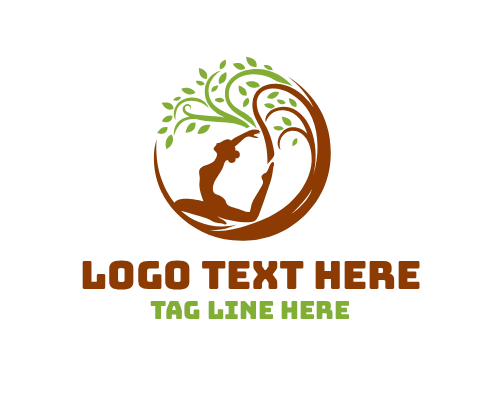 Women Tree Bloom Logo