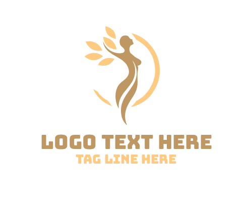 Women Tree Flourish Logo