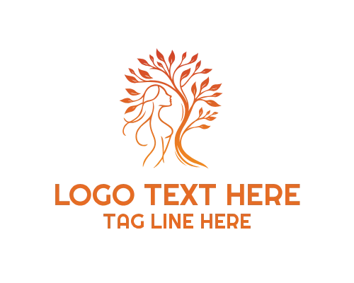 Women Tree Growth Logo