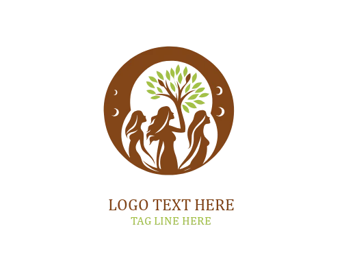 Women Tree Simplicity Logo